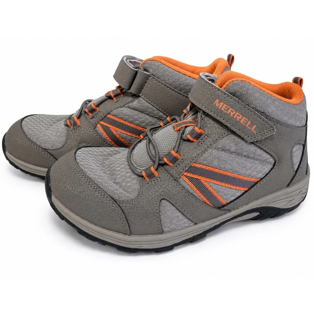 Merrell 1SIX8 Mid Men's Size 7 Gray Orange Gorpcore Trail High Top Shoes